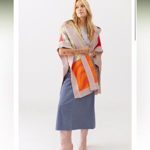 Urban Outfitters Multicolor Poncho